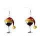 thumbnail image 4 of Pendientes De Copa De Vino Para Navidad, Decoración, Regalo, Joyería Para Fiestas, Bailes De Graduación, Halloween, 4 of 5
