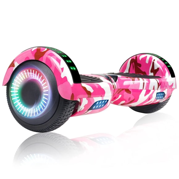 Patinete SISIGAD Bluetooth 6,5" Luces LED 104 kg