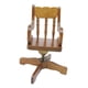 thumbnail image 2 of Silla De Escritorio Giratoria Para Casa De Muñecas A Escala 1:12, Decoración Del Hogar De Estilo Europeo De Madera, 2 of 5