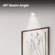 thumbnail image 5 of Bombilla LED reflectora Feit Electric MR16, 5 W, GU10, paquete de 3, 5 of 9