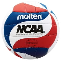 Minivoleibol Molten Ncaa Flistatec 16 Cm Rojo/Blanco/Azul