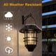 thumbnail image 4 of Farol solar Derynome impermeable para colgar o montar en pared, 2 unidades, 4 of 7