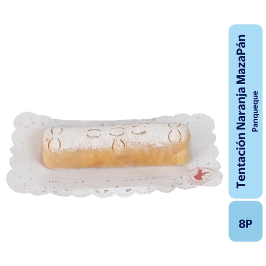 Tentación Panqueque Naranja Mazapán 8p 1 Un Las Bezanilla