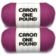 thumbnail image 1 of Hilo Caron One Pound Morado 2 Paquetes 454g Acrílico 4 Medio, 1 of 8