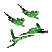 Magideal - De Palanca De De Hidráulico Para Mtb, Pinzas De De De Aceite Para , Palancas Delanteras De 800Mm , Verde