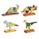 thumbnail image 4 of Puzzle de Madera Dinosaurios 48 Piezas Ludattica, 4 of 6