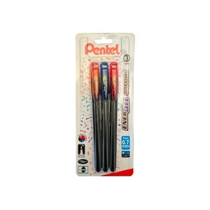 Pentel - Bl. Roller Energel Makkuro 0.7 X3 Fancy