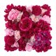 thumbnail image 2 of Panel Floral De Seda DIY Telón De Fondo De Flores Rosas Para Ceremonia Vacaciones Al Aire Libre Rojo, 2 of 5