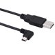 thumbnail image 3 of Cable USB A a Mini B de 3 m con conector en ángulo recto de 90°, 3 of 8