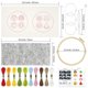 thumbnail image 2 of Kit de bordado HAND U JOURNEY de 8 piezas para llaveros y colgantes, 2 of 6