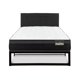 thumbnail image 1 of Cama Iron Smart Belsogno Premium 1.5 Plaza + Respaldo Black, 1 of 6