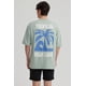 thumbnail image 3 of Polera Hombre Print Oversize Verde, 3 of 8