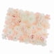 thumbnail image 1 of Panel De Pared De Flores De Hortensia Rosa Artificial De 2 Piezas Blanco Y Champán, 1 of 6