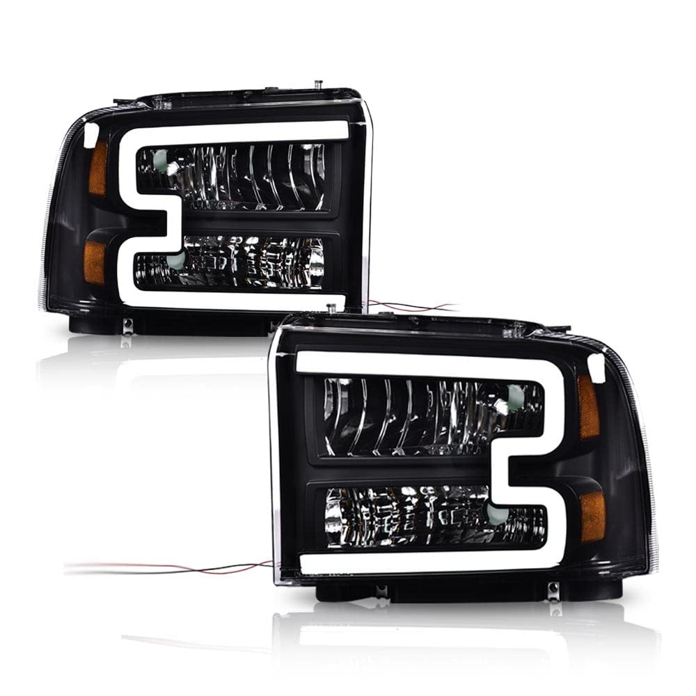 Faros Led Pit66 Compatibles Con Ford F250 F350 De 2005 A 2007