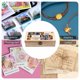 thumbnail image 5 of Madre e Hijos Caja Organizadora de Madera Rústica - Caja Decorativa Multifuncional para Escritorio, Hogar, Oficina, Joyas y Manualidades, 5 of 6