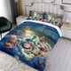 thumbnail image 3 of Buzz Lightyear Conjunto de sábanas temático, trío de piezas, cómodo y amigable con la piel, diseño único, regalo de decoración para el hogar para familiares, amigos y fans,173cm *218cm, 3 of 6