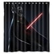 thumbnail image 1 of Cortina de ducha con diseño de Star Wars, juego de cortinas de baño con ganchos, tamaño 66 x 72 pulgadas, 1 of 3
