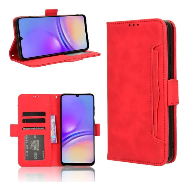 Funda Tipo Billetera FOXDOCK para Samsung Galaxy A05 4G – Tapa Flip con Tarjetero