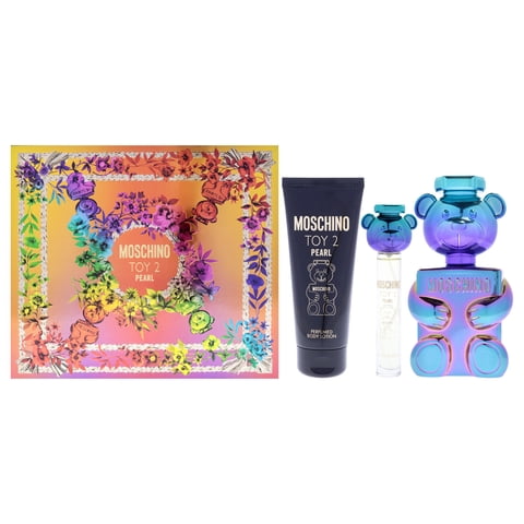 Set De Regalo Perfume Moschino Toy 2 Pearl Edp 100Ml + Loción Corporal Moschino Toy 2 Pearl 100Ml + Perfume Moschino Toy 2 Pearl Edp 10Ml