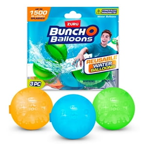 Ansaldo - Bombas De Agua Bunch O Balloons Pack 3 Reutilizables
