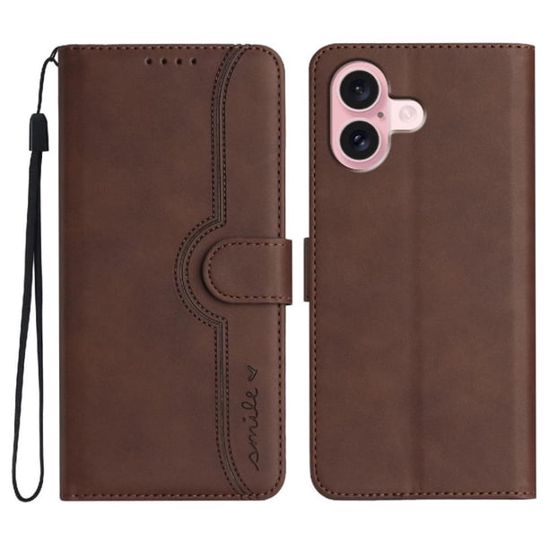 Funda FOXDOCK para iPhone 16 -Diseño elegante,Ideal para hombres y mujeres
