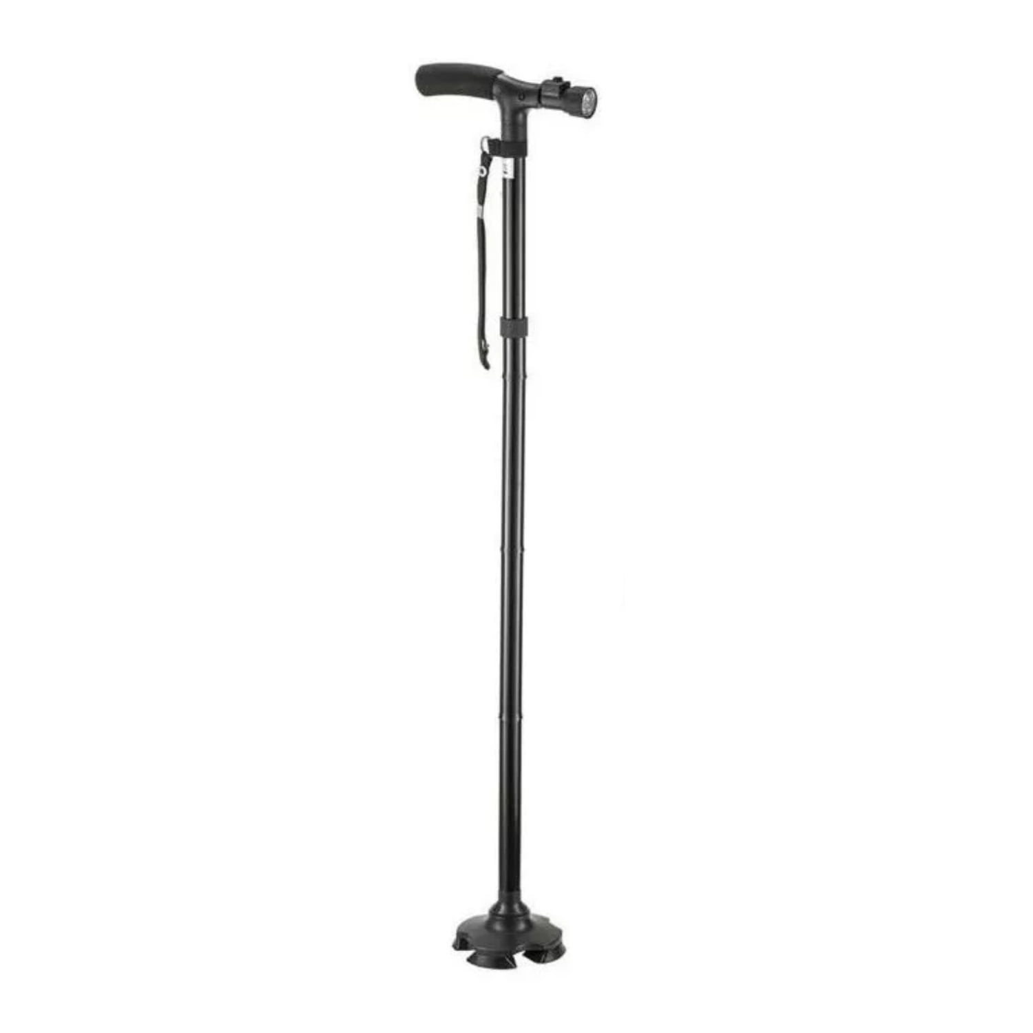 Importclick - Bastón Ortopédicos Apoyo Plegable Luz