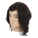 thumbnail image 4 of Cabeza De Maniquí Masculino 100% Cabello Humano Peluquería Salón Entrenamiento Práctica Cabeza, 4 of 5
