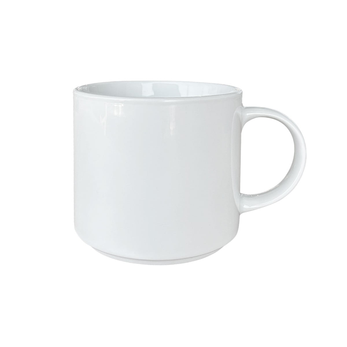 Mova - Set 6 Mug Porcelana Blanco 500 Ml Línea Padua