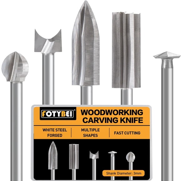 Juego De Brocas Para Tallar Madera Para Herramienta Rotativa Dremel