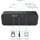 thumbnail image 3 of Altavoz Bluetooth Portátil Altavoz Bluetooth 5.0 Portátil Con Sonido Estéreo Ranura Para Tarjeta Tf, Fm Y Micrófono Integrados Batería De 20 H De Larga Duración, 3 of 3