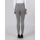 thumbnail image 3 of INSPIRE CHIC Pantalones Ajustados de Cuadros para Mujer Cintura Alta Pata de Gallo Trabajo Casual Leggings M Negro Gris, 3 of 5
