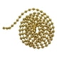 thumbnail image 5 of Conector De Cadena De Bolas De Cuentas Redondas De Latón De 1 Hebra Para Fabricación De Joyas De 24 Pulgadas, 5 of 5
