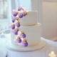 thumbnail image 4 of Decoración para tartas AQUGOO, 32 bolas, color morado, blanco y dorado, 4 of 7