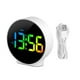 thumbnail image 1 of Reloj Digital Reloj De Mesa De Regalo Ajustable Para Mesita De Noche Sala De Estar Blanco, 1 of 2