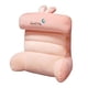 thumbnail image 4 of Cojín De Respaldo Suave Cojín De Apoyo Para La Cintura Cojín Trasero Para Silla De Oficina Rosa Claro, 4 of 6