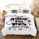 thumbnail image 1 of Karol G Manana Sera Bonito Bichota Bedding Set Double Duvet Cover Comforter Pillowcase Boys Girls Adults Bed Sheets, 1 of 5
