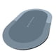 thumbnail image 3 of Alfombrilla De Baño Absorbente Balcón Alfombra Piso Ducha Alfombras Oval Azul L, 3 of 5