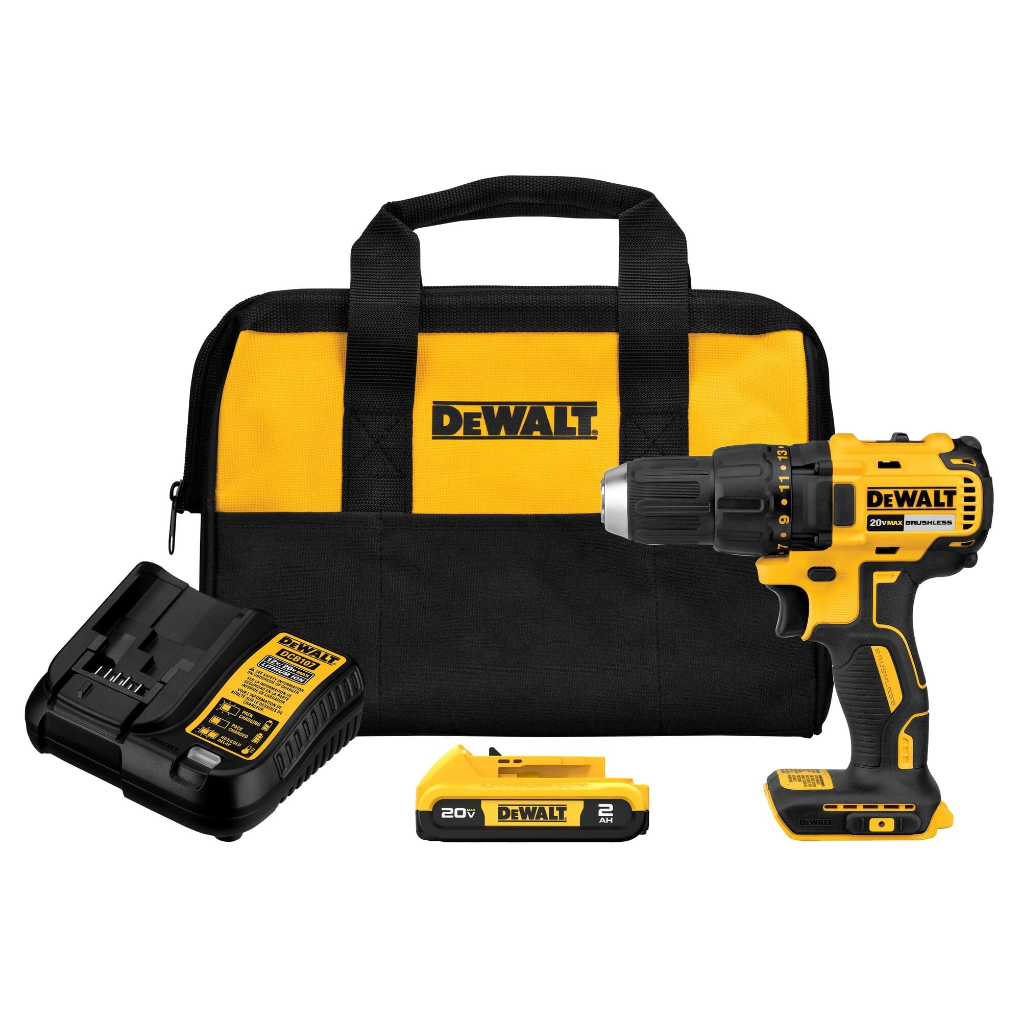 Taladro Inalámbrico Dewalt 20v Max Xr 2.0ah Dcd777d1