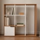 thumbnail image 2 of Librero Estantería Nórdico 3 Niveles Mueble Organizador 90x25x90cm MDF 12mm, 2 of 6
