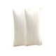 thumbnail image 2 of Pack De 2 Fundas De Cojin Chenille Linea Blanco, 2 of 3