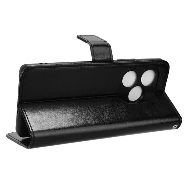 Funda tipo libro para Realme GT 6/Realme GT 6T, cartera todo‑en‑uno, funda multifuncional con tarjetero y correa de muñeca desmontable