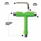 thumbnail image 3 of Herramienta Para Patines Hook /penny Green, 3 of 8