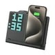 thumbnail image 1 of Reloj cargador inalámbrico magnético plegable 3 en 1 15W Luz nocturna para iPhone IWatch Airpods Estación de carga rápida Dock-Negro, 1 of 6