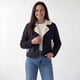 thumbnail image 1 of Chaqueta Boulevard Mujer Negra Talla M, 1 of 3