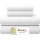 thumbnail image 1 of SUPREME ELEGANCE Juego de sábanas jersey de 4 piezas para cama Full, blanco, 1 of 3