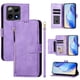 thumbnail image 2 of Funda Billetera Cremallera para Boost Summit 5G 2024 con Porta Tarjetas, Soporte y Correa Morado, 2 of 5