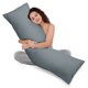 thumbnail image 1 of Body Pillow Utopia Bedding - Almohada de cuerpo completo para adultos, color gris, 1 of 7