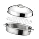 thumbnail image 5 of Vaporera Ovalada De 16 Pulgadas Para Pescado, Olla Multiusos Para Pasta, Asador, Patatas, Cereales, Huevos, 5 of 5