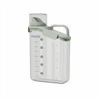 Estilodomus - Contenedor Hermético Con Dosificador Frasco Grande 2500Ml Verde 2.5L