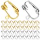 thumbnail image 1 of Convertidores de Aretes con Clip Bememo 36 unidades Dorado y Plateado, 1 of 7